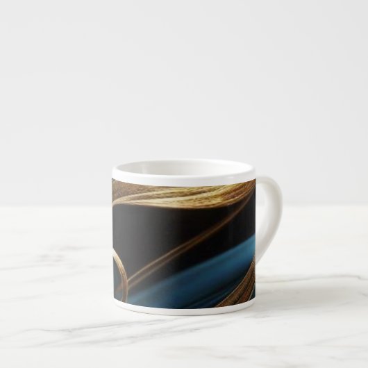 Espresso/Gouden rook/Speciale Mok (Voorkant rechts)