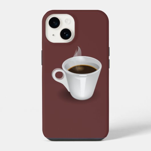 Espresso iPhone Hoesje (Achterkant)