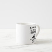 Espresso is misschien geen antwoord, maar het is w kop (Voorkant rechts)