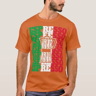 Espresso Italië designgift T-shirt