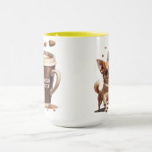 Espresso jezelf – Coffee Chihuahua-editie Mok (Midden)