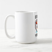 Espresso Jezelf - Grappig Pixel Art Koffie Design Koffiemok (Links)
