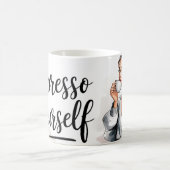 Espresso Jezelf Grappige Koffie Mok (Center)
