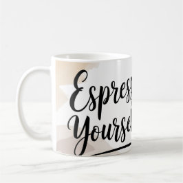 Espresso Jezelf Grappige Koffie Mok