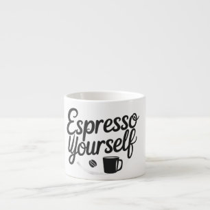 Espresso jezelf – Grappige koffiemok voor cafeïne  Kop