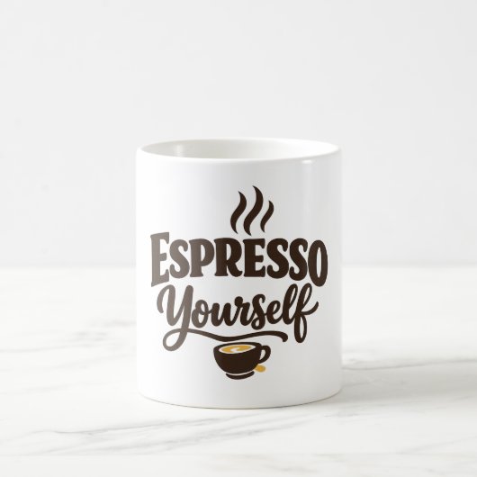 Espresso jezelf koffie koffiemok (Center)