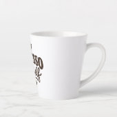 Espresso jezelf-koffie latte mok (Rechts)