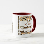 Espresso Jezelf, koffie met mijn geliefde is mijn Mok (Voorkant rechts)