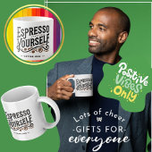Espresso Jezelf 'Modern Coffee Lover Gift ☕ Espresso Kop