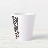 Espresso Jezelf 'Modern Coffee Lover Gift Latte Mok (Voorkant)