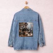 Espresso Jezelf – Skeleton Coffee Shop Vibes Denim Jacket (Hangar)