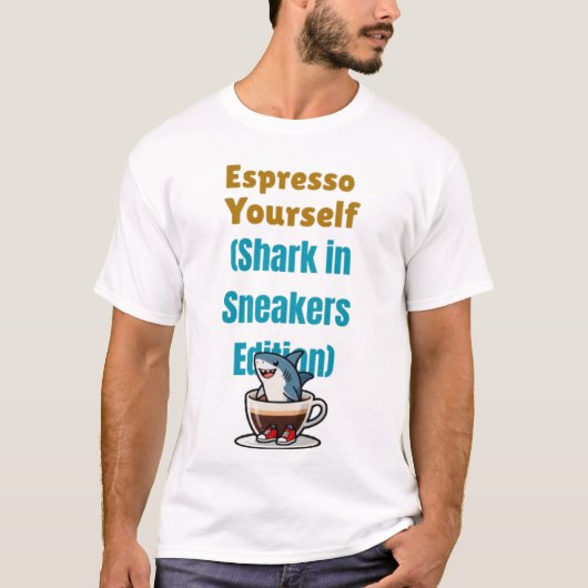Espresso jezelf T-shirt (Voorkant)