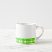 Espresso knuffel seizoen Mok in het groen (Rechts)