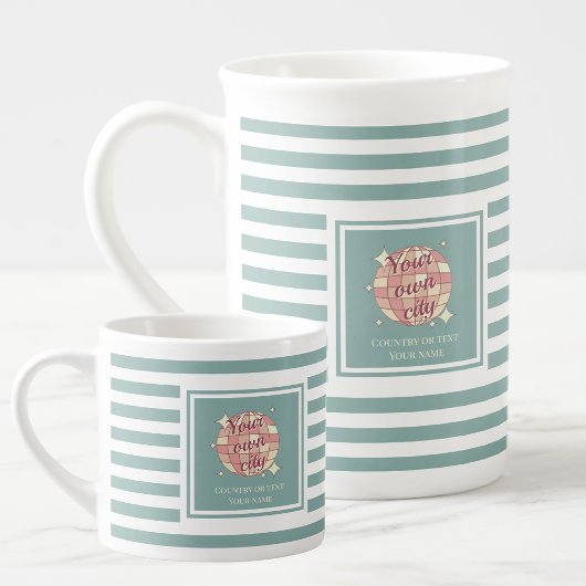 Espresso koffie mok stadsnaam souvenir