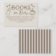Espresso Koffieboeken voor babyverzoek