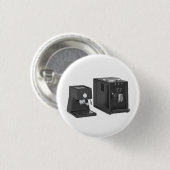 Espresso koffiemachines ronde button 3,2 cm (Voorkant /achterkant)