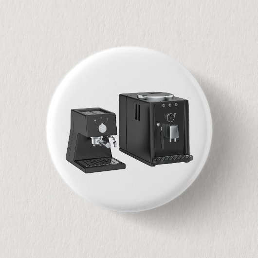 Espresso koffiemachines ronde button 3,2 cm (Voorkant)