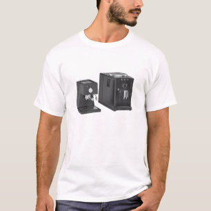 Espresso koffiemachines t-shirt