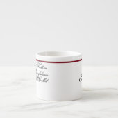 Espresso kop - Een citaat van Poe (Voorkant)