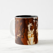 espresso kop met foto van esdoornblad (Voorkant links)