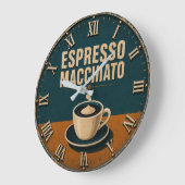 Espresso Macchiato Modern Vintage Coffee Kitchen Grote Klok (Hoek)