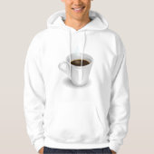 Espresso Mannen Hoodie (Voorkant)