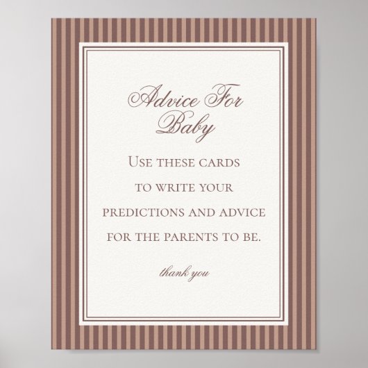 Espresso Martini Baby Brewing Advice for Baby Game Poster (Voorkant)