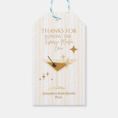 Espresso Martini Bachelorette Party Cadeaulabel (Achterkant)