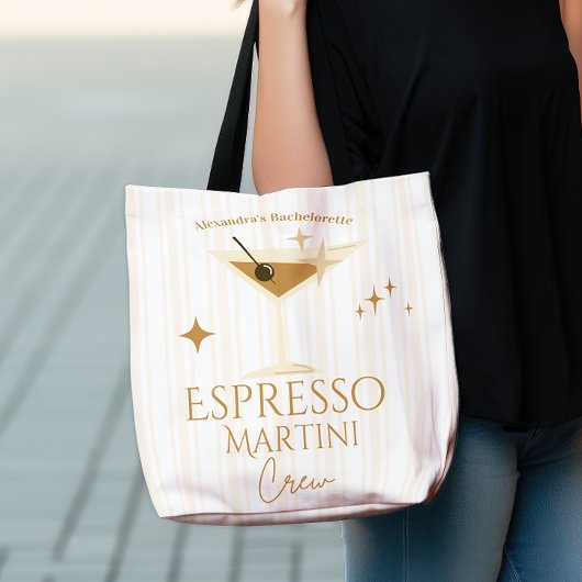 Espresso Martini Bachelorette Party Tote Bag
