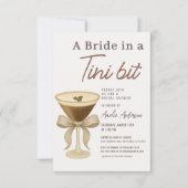 Espresso Martini Bridal Shower Kaart (Voorkant)
