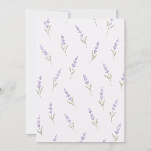 Espresso Martini Bridal Shower Kaart (Achterkant)