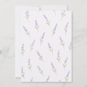 Espresso Martini Bride in a Tini Bit Bridal Shower Kaart (Achterkant)