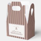 Espresso Martini Bridesmaid Proposal Box Bedankdoosjes (Geopend)