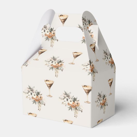 Espresso Martini Bruiloft Feest Dank Je Bedankdoosjes (Achterkant)