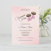 Espresso Martini Cocktail Bachelorette Party Kaart (Staand voorkant)