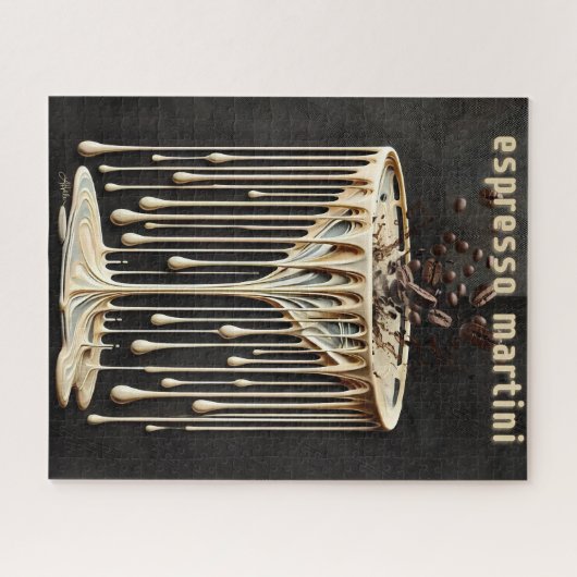 Espresso Martini Cocktail Hour Legpuzzel (Horizontaal)