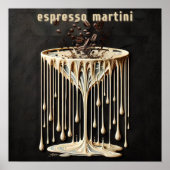 Espresso Martini Cocktail Hour Poster (Voorkant)
