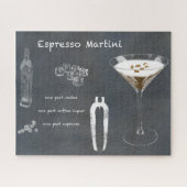 Espresso Martini Cocktail Legpuzzel (Horizontaal)