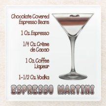 Espresso Martini Cocktail Recipe Art