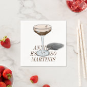 Espresso Martini cocktail Servet (Insitu)