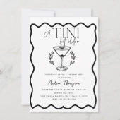 Espresso | Martini | Cocktail verjaardag Kaart (Voorkant)