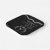 Espresso | Martini | Cocktail verjaardag Papieren Bordje (Gebogen)