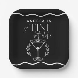 Espresso | Martini | Cocktail verjaardag Papieren Bordje