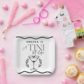 Espresso | Martini | Cocktail verjaardag Papieren Bordje (Feest)