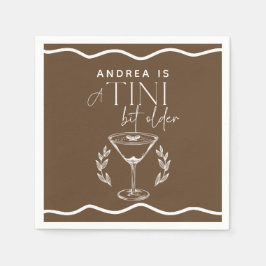 Espresso | Martini | Cocktail verjaardag Servet