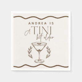 Espresso | Martini | Cocktail verjaardag Servet