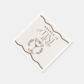 Espresso | Martini | Cocktail verjaardag Servet (Hoek)