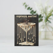 Espresso Martini Cocktailuur Briefkaart (Staand voorkant)