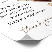 Espresso Martini Date Night Ideeën Sign Poster (Hoek)