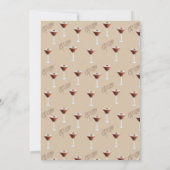 Espresso martini 'Een beetje ouder' verjaardag Kaart (Achterkant)